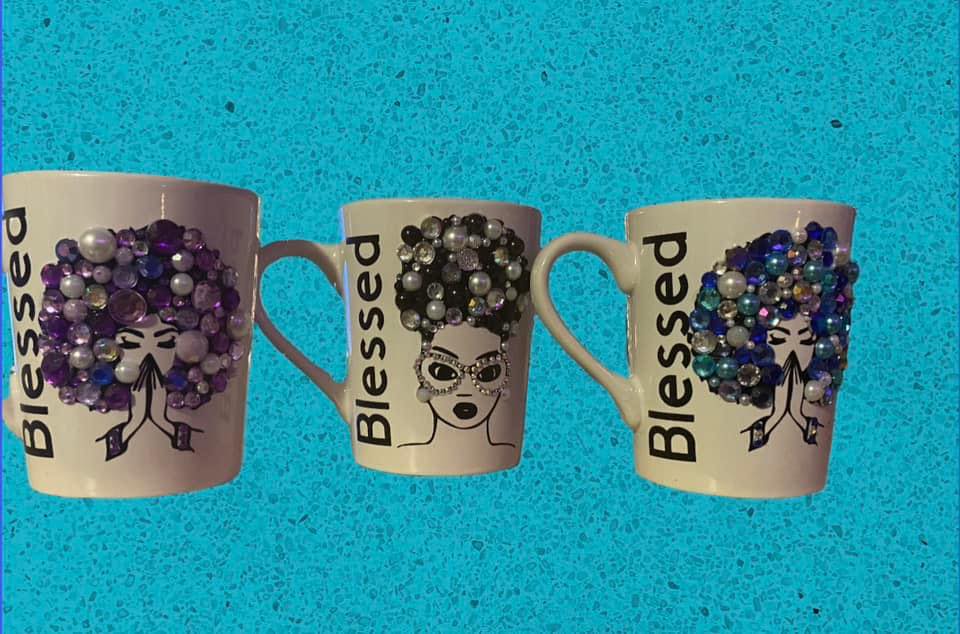 Embellished Mugs